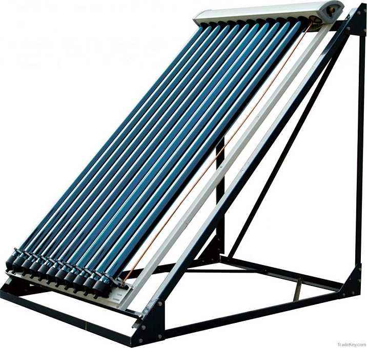 Colector solar de tubo de vidrio de borosilicato, 