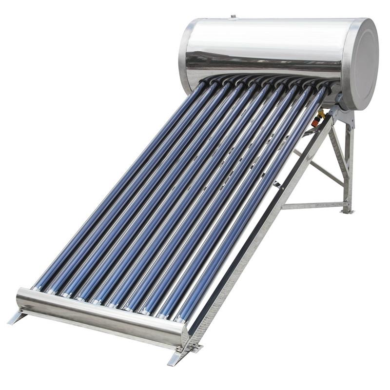 Colector solar de tubo de calor de cobre con tubo, 