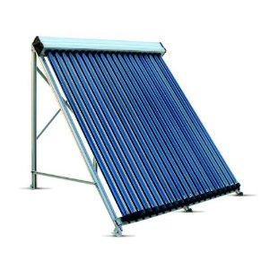 Colector solar de tubo evacuado con reflector, 