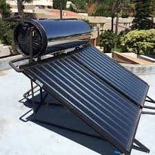 Integrar calentador de agua solar presurizado, 