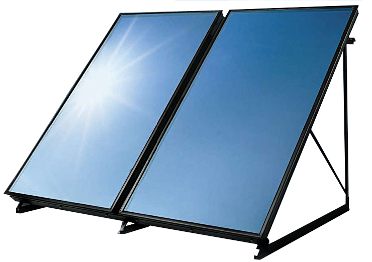 Colector solar de placa plana, 