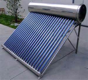 Calentador de agua solar, 