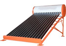 Calentador solar de agua con acero inoxidable., 