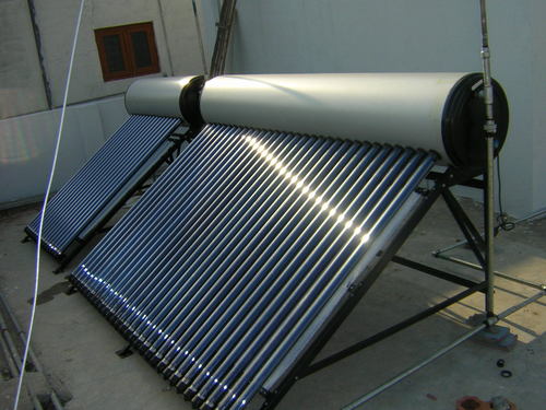 Calentador solar de agua con panel plano de termosifón, 