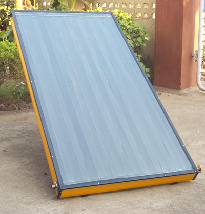 Colector solar plano de aire a presión con tubo de vacío, 