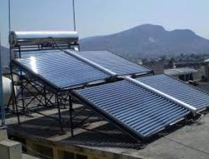 Colector solar de calentamiento de placa plana
