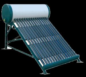 Colector solar de tubo de vacío sin presión de alto rendimiento