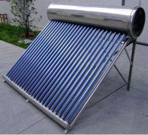 Sistema de agua solar precalentador