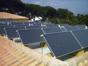 Varios colector solar de calentamiento de placa plana